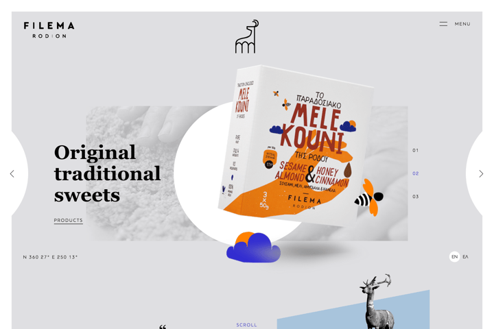 FILEMA RODION website preview